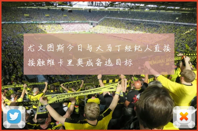 尤文图斯今日与大马丁经纪人直接接触维卡里奥成备选目标